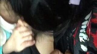 Глубокий укус в глотку на перекрестке с шоссе Холодная С Хай Санну - порно видео